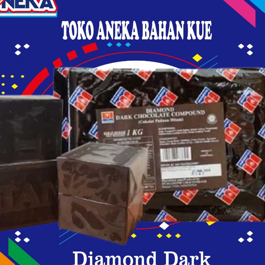 

KODE TJB85 Diamond Dark Chocolate Compound 1kg Repack