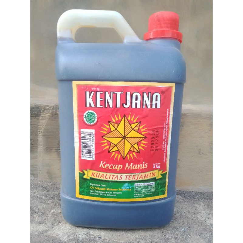 

Kecap Kentjana Jerigen 3kg Semarang