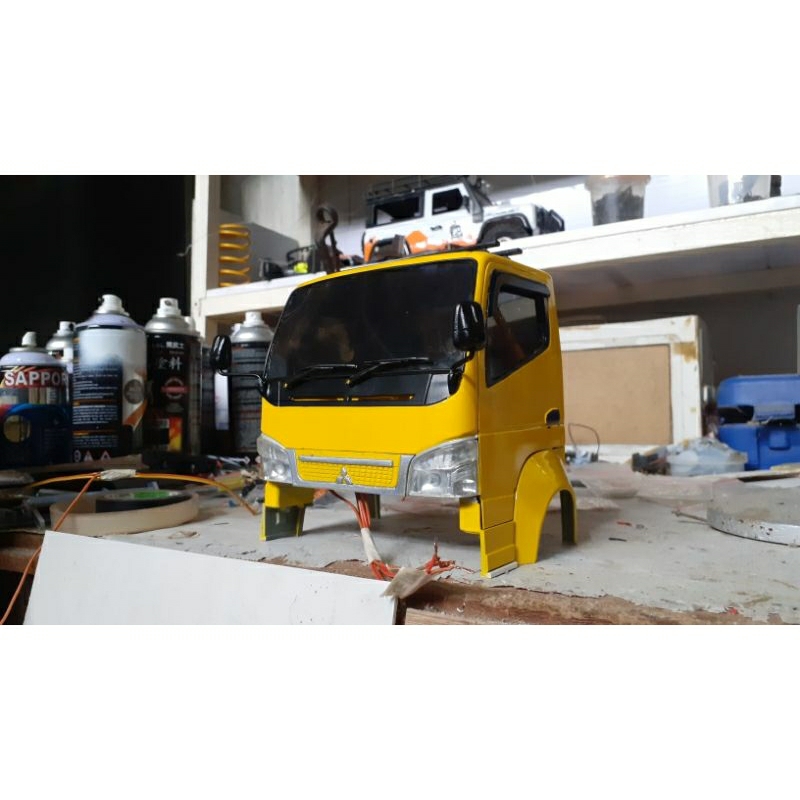 KABIN MINIATUR TRUK CANTER NON  INTERIOR