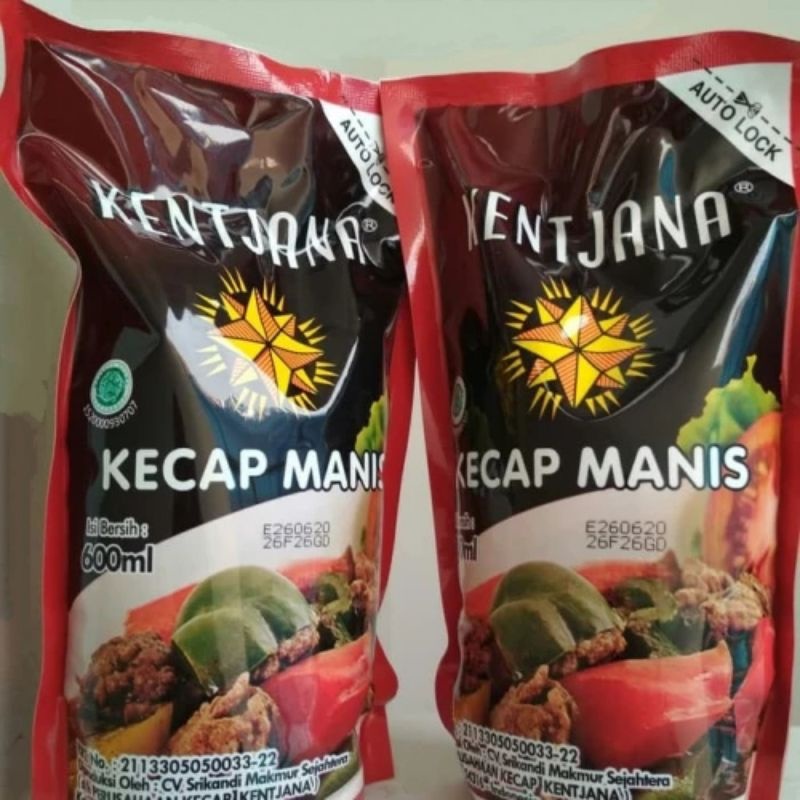 

Kecap Manis Kentjana Refill Standing Pouch 600ml Semarang
