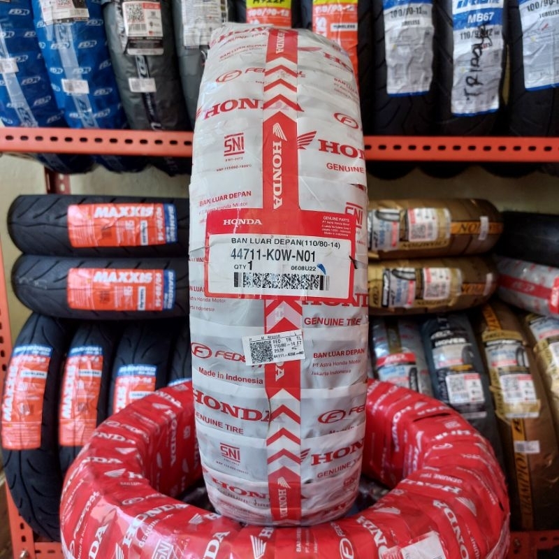 Ban depan asli honda ADV 150 110/80-14