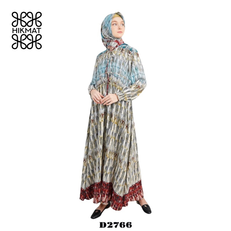 ABAYA HIKMAT FASHION ORIGINAL D2766