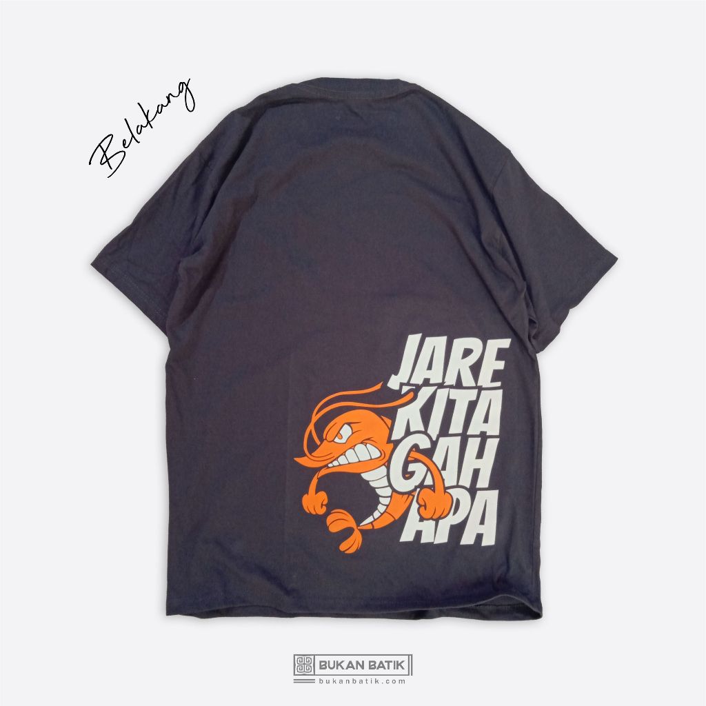 Kaos Cirebon Kota Udang Sunan Gunung Jati Baju Cirebon Jeh Cirebonan Original, BLI NGANDEL - DARK GR