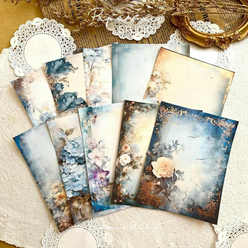 

PAPER DECO - flowers fairy paper journaling paper deco vintage hiasan buku aesthetic by Papermestudio