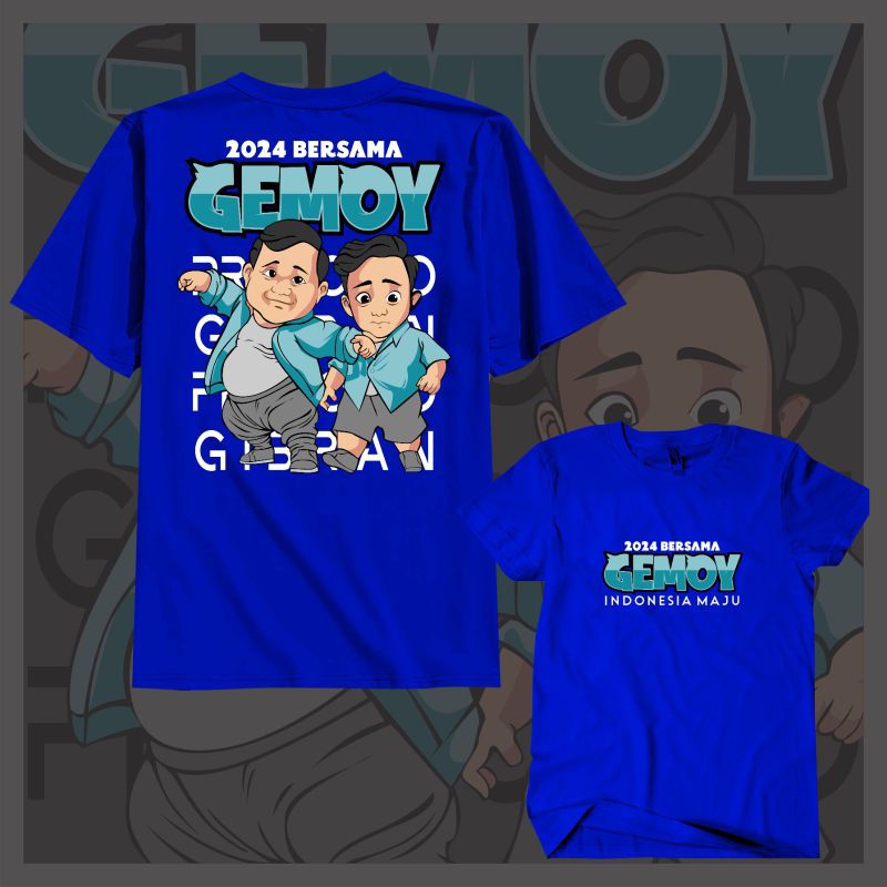 kaos 2024 BERSAMA GEMOY