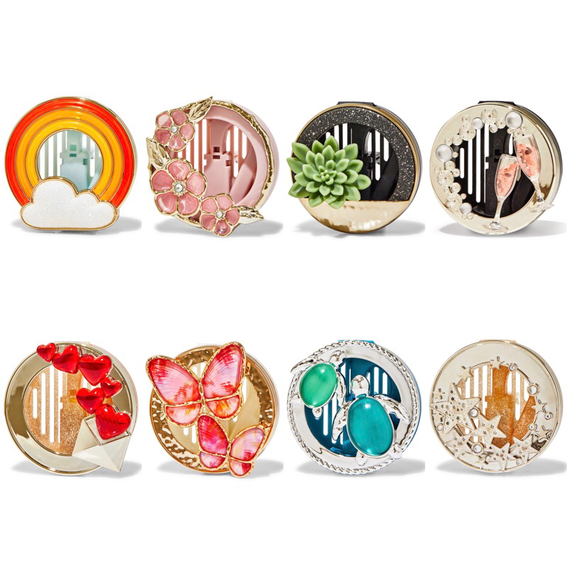 BBW BATH & BODY WORKS CAR FRAGRANCE VENT + VISOR CLIP HOLDER