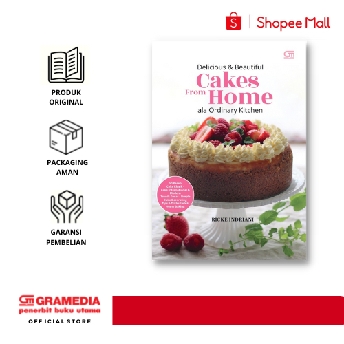 GPU - Delicious & Beautiful Cakes From Home Ala Ordinary Kitchen (Ricke Indriani)