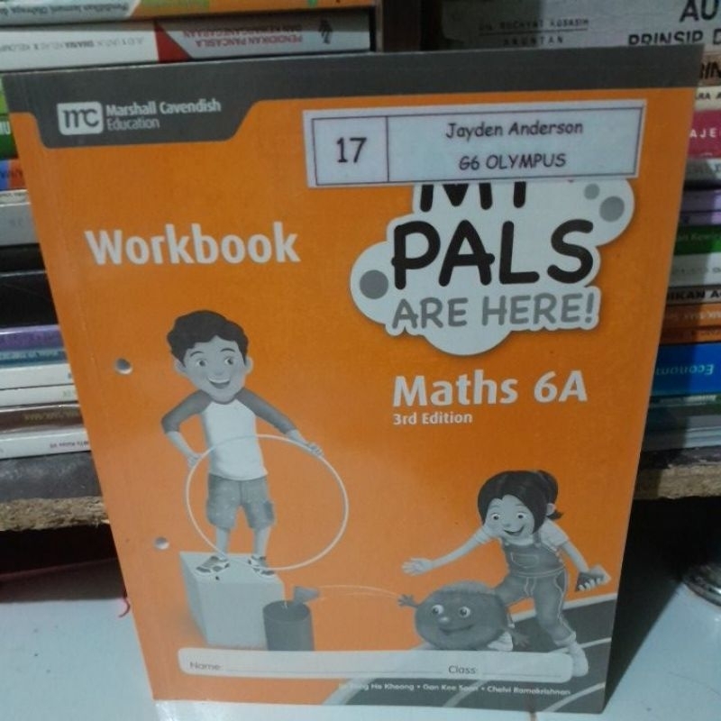 BUKU MY PALS ARE HERE MATHS 6A WORKBOOK