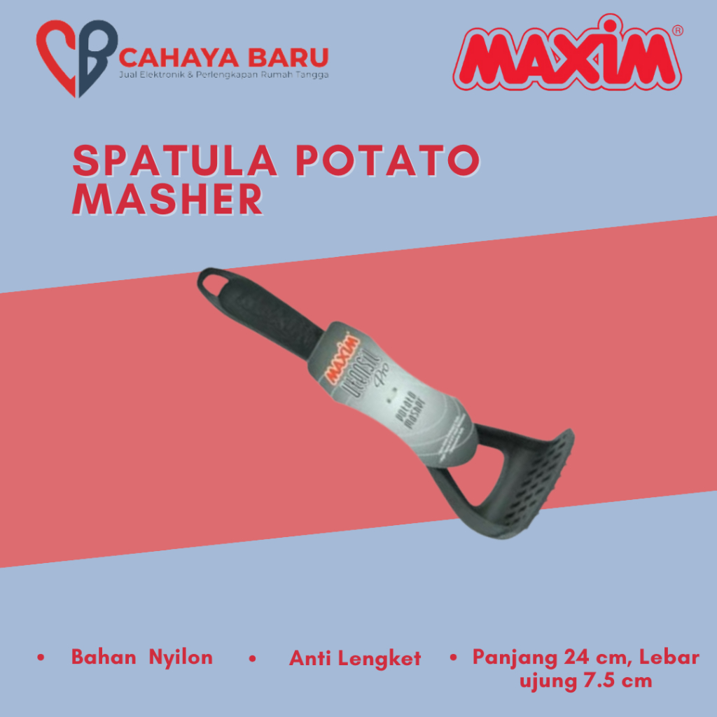 MAXIM SPATULA POTATO MASHER