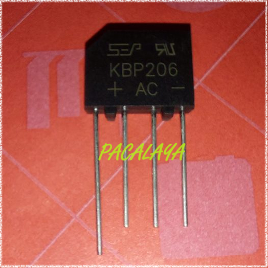 KBP206 2A 600V DIODA BRIDGE SEP ORIGINAL