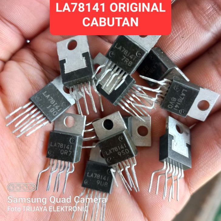 Belanja Hemat Rasakan Keuntungannya IC Vertikal LA78141 Original LA 78141 Ori Asli Cabutan