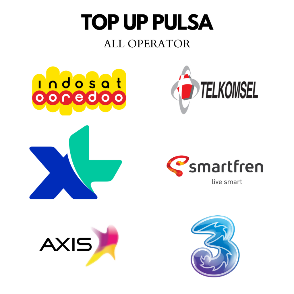 TERMURAH  JUAL PULSA ALL OPERATOR 24 JAM PROSES CEPAT