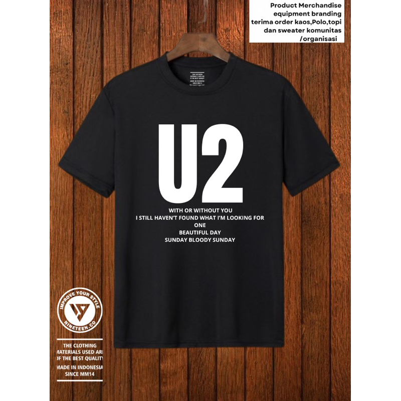 KAOS MUSIC LEGEND U2 PREMIUM brand NINETEEN