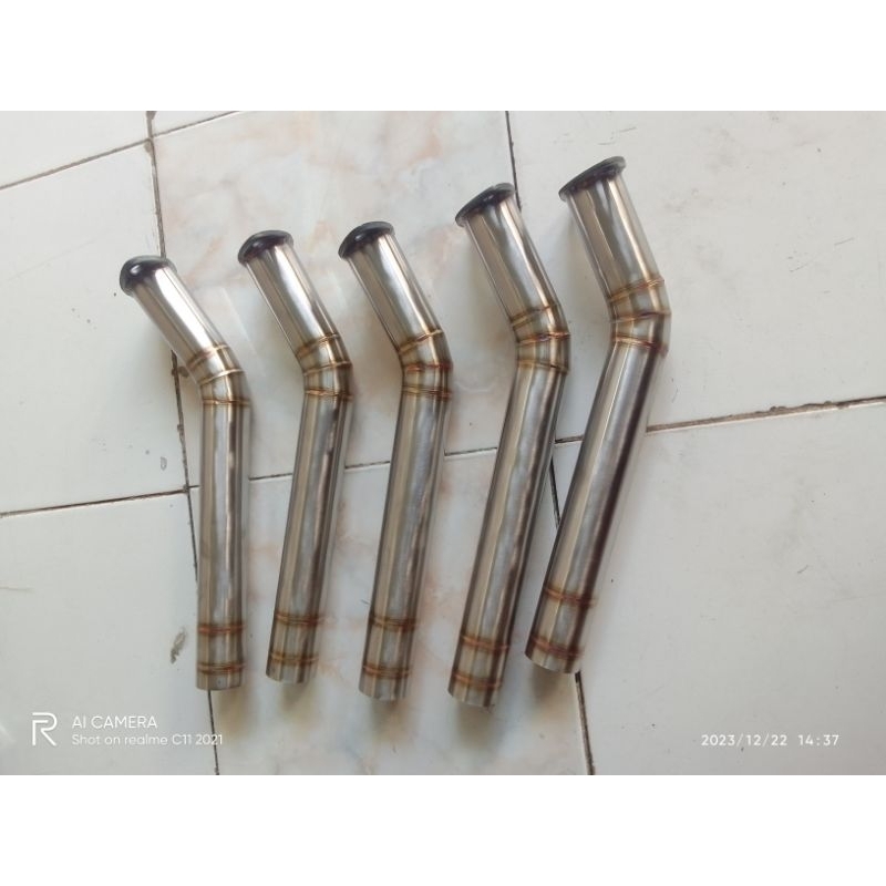 knalpot perahu balap ukuran 38 mm mesin penggerak gx mz yasuka moge motoyama MZ ryu loncin gx 160 - 