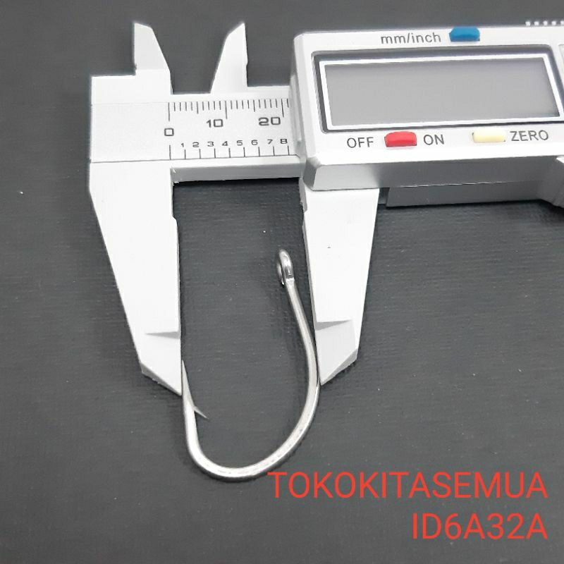 Mata Kail Pancing Baja Besar ukuran 5/0 harga 5 kail