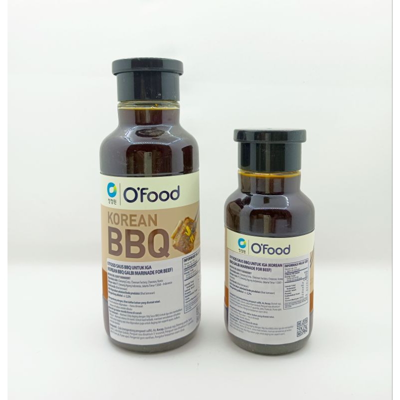 Daesang O'Food Korean Beef BBQ Galbi Saus Marinasi