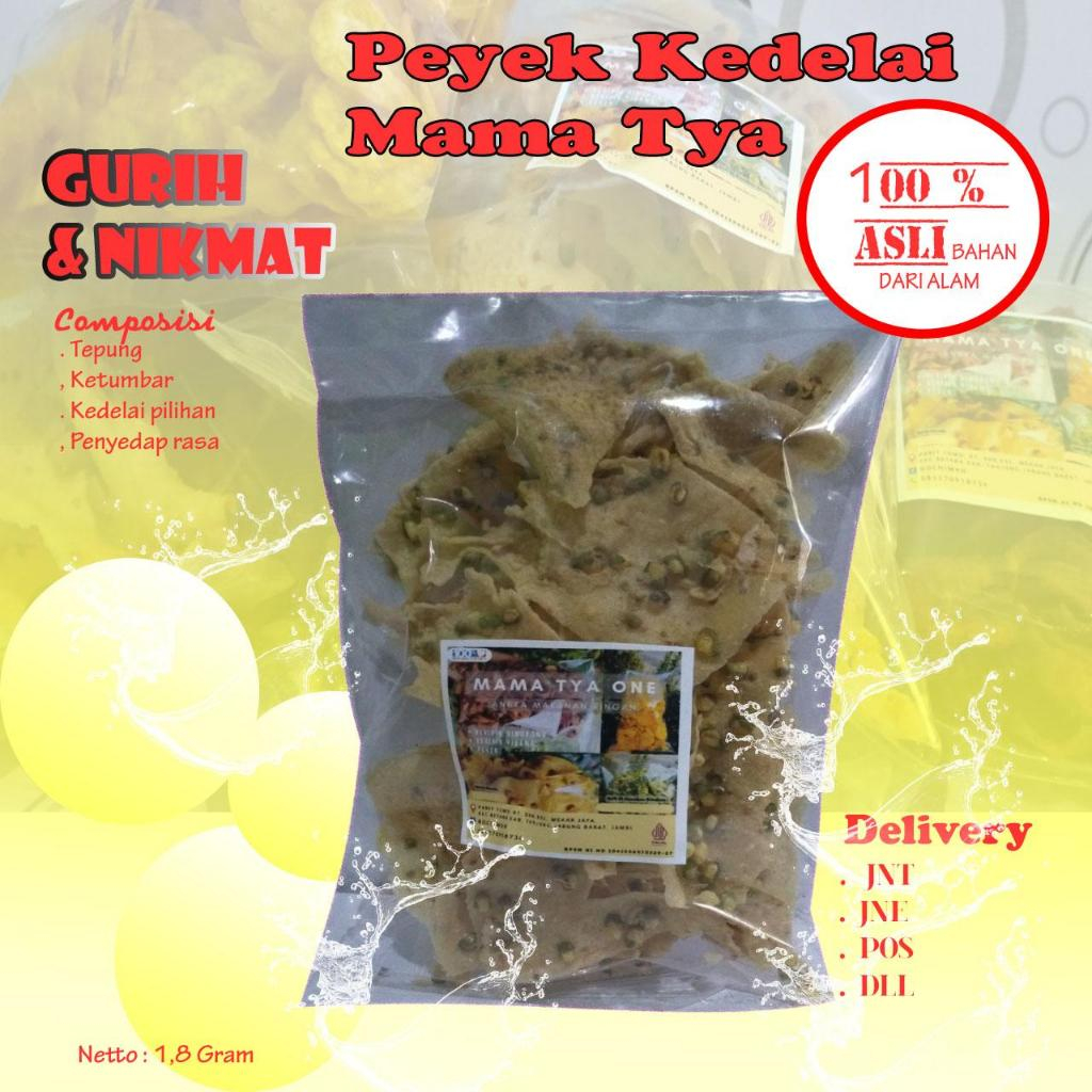 

PEYEK KEDELE RENYAH MAMA TYA 180 GRAM