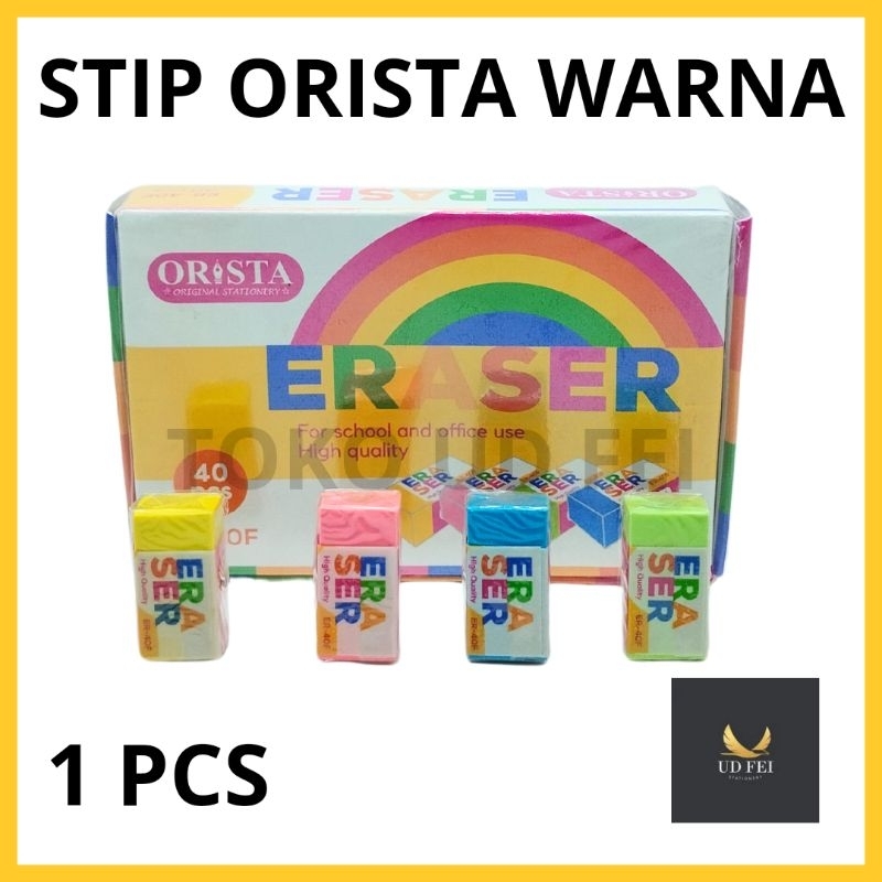 

(1 PCS) Stip Orista warna/Stip Orista B40/ penghapus Orista warna