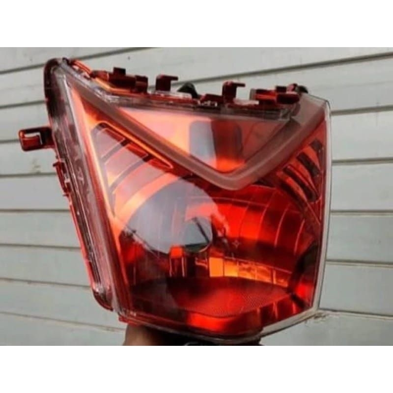 Reflektor batok lampu depan Custom orange BEAT FI