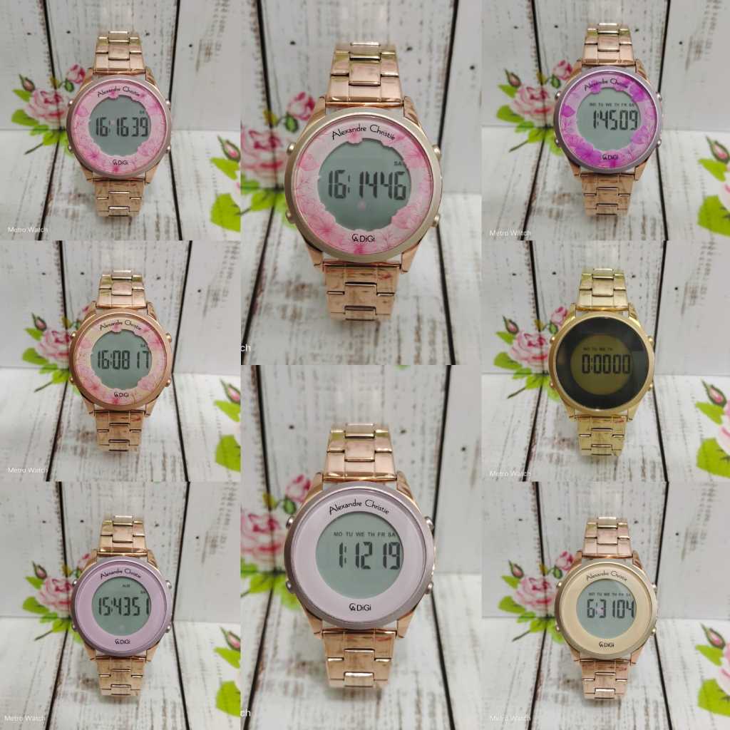 Jam Wanita Alexandre Christie AC9363 AC 9363 Original Garansi Resmi Alexander Christie Stainless