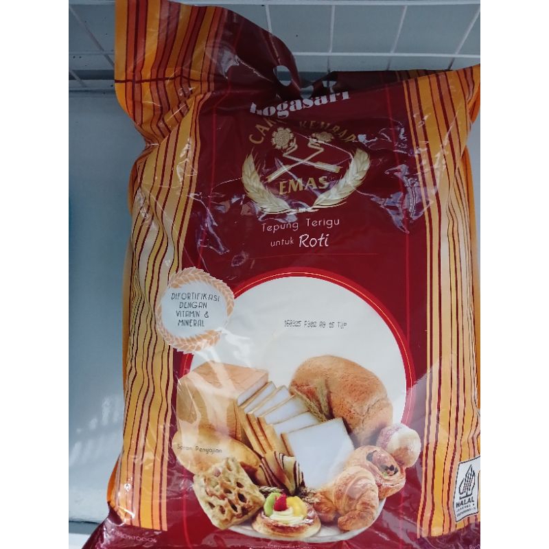 

Cakra Kembar Emas Roti 5 kg, only INSTANT