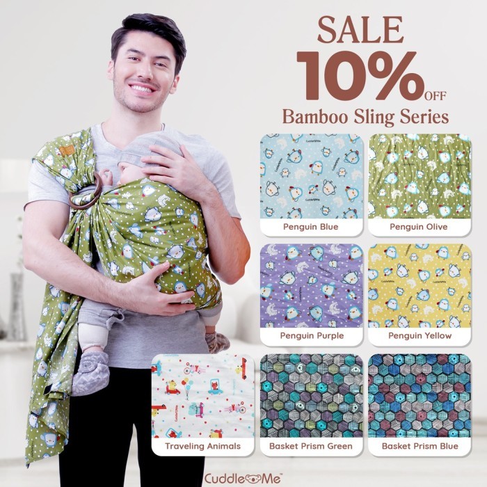 DISKON Gendongan Ultimo Cuddleme Dan Gendongan Ring sling Cuddle me