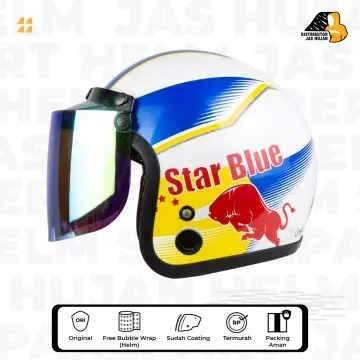 Helm Semi Cross MVSTAR Termurah dan Original Motif