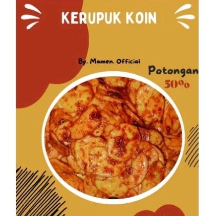 

kerupuk koin 250 gram