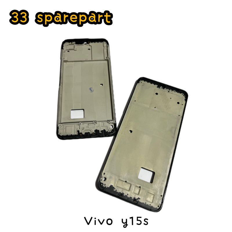 FRAME LCD VIVO Y15S - TULANG TENGAH / DUDUKAN LCD / BEZEL