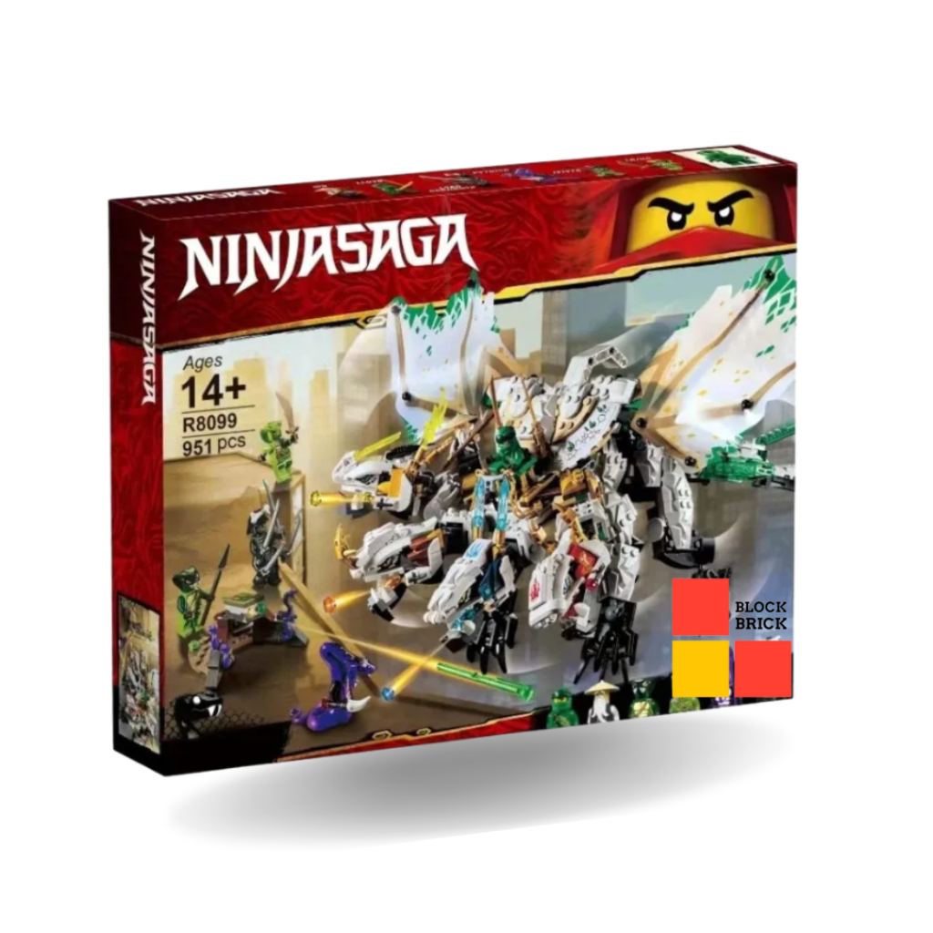 Building Block Naga Brick  Ninja the Ultra Dragon R8099