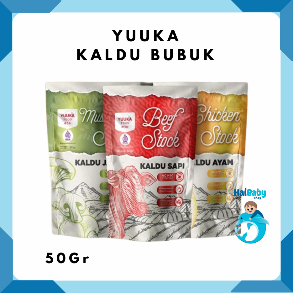 

Yuuka Food Kaldu MPASI NON MSG 50 g