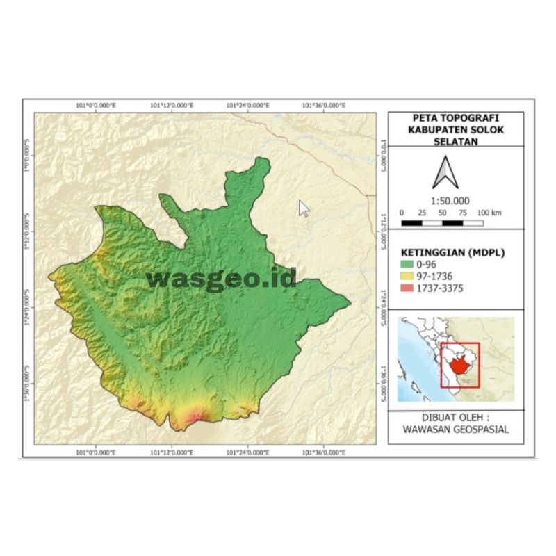 Jasa Buat Peta Topografi