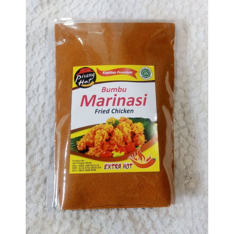 

bumbu MARINASI extra hot ayam goreng fried chicken 250gr