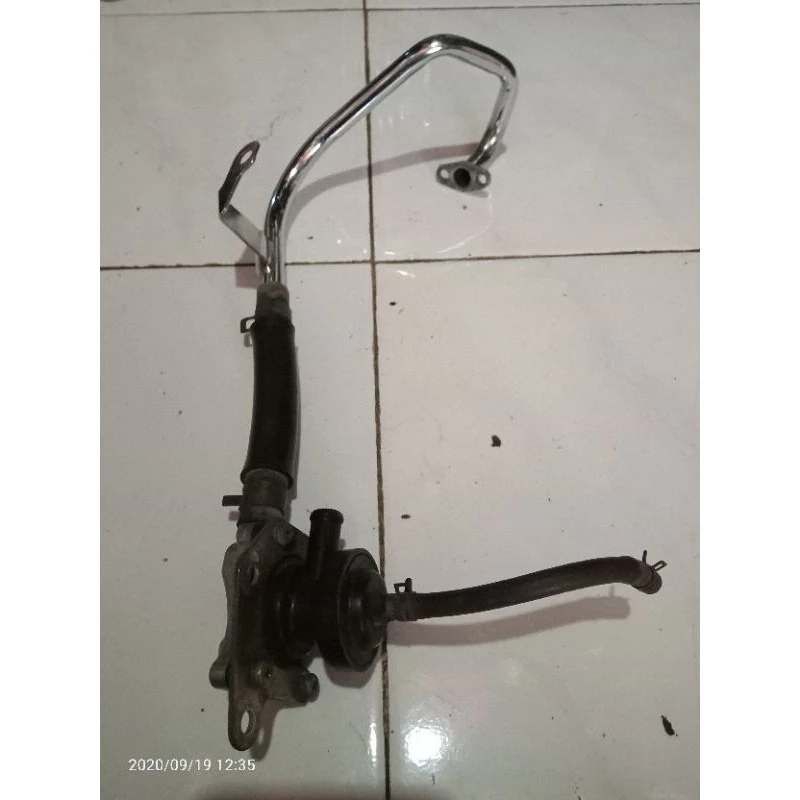 Selang tabung pipa ais yes emisi gas buang jupiter z burhan vega r new ori