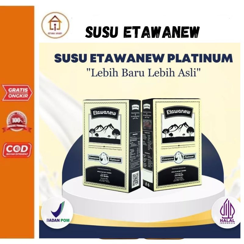 

ETAWANEW PLATINUM 100% ORIGINAL/SUSU KAMBING ETAWANEW