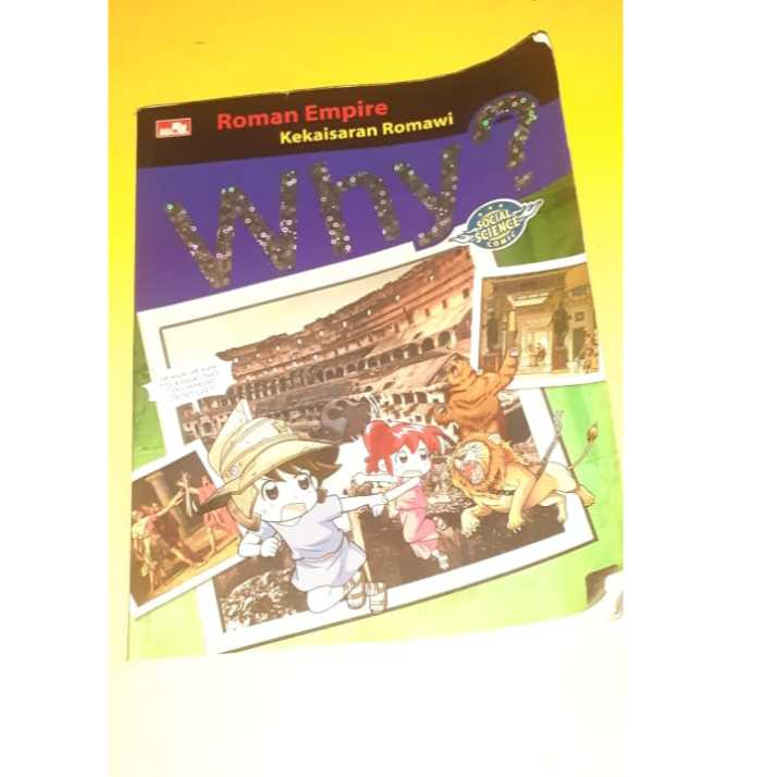 termurah! buku Why ? :  Roman empire