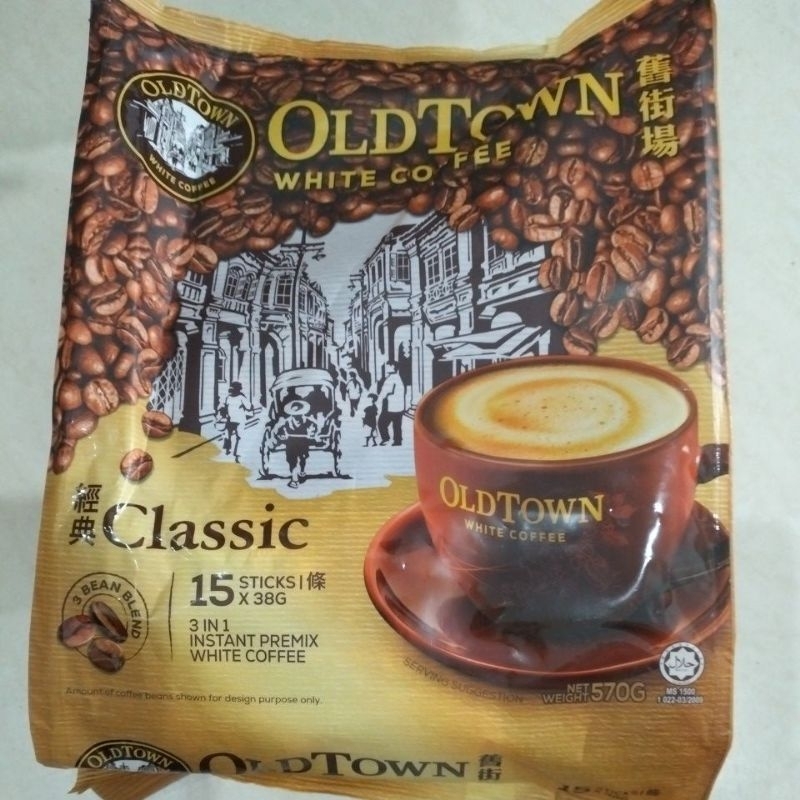 

Oldtown White Coffee Classic 3 In 1 Kopi Old Town Klasik Malaysia