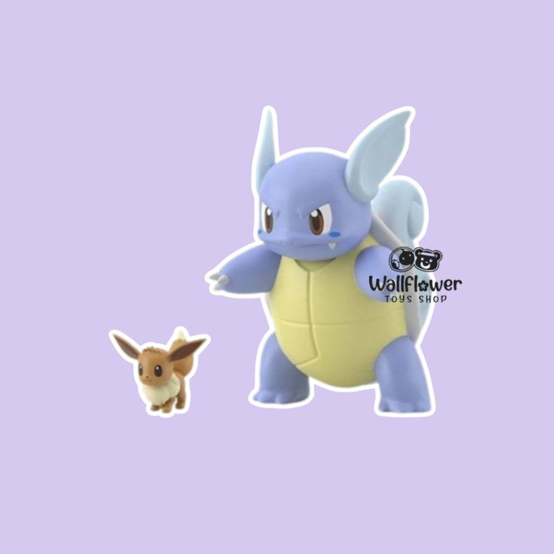 Figure Pokemon Bandai Scale World Original - Watortle Eevee