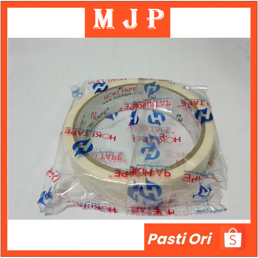 

Lakban Kertas 1inch 12meter Selotip Solasi Kertas Masking Tape by MJP Mart
