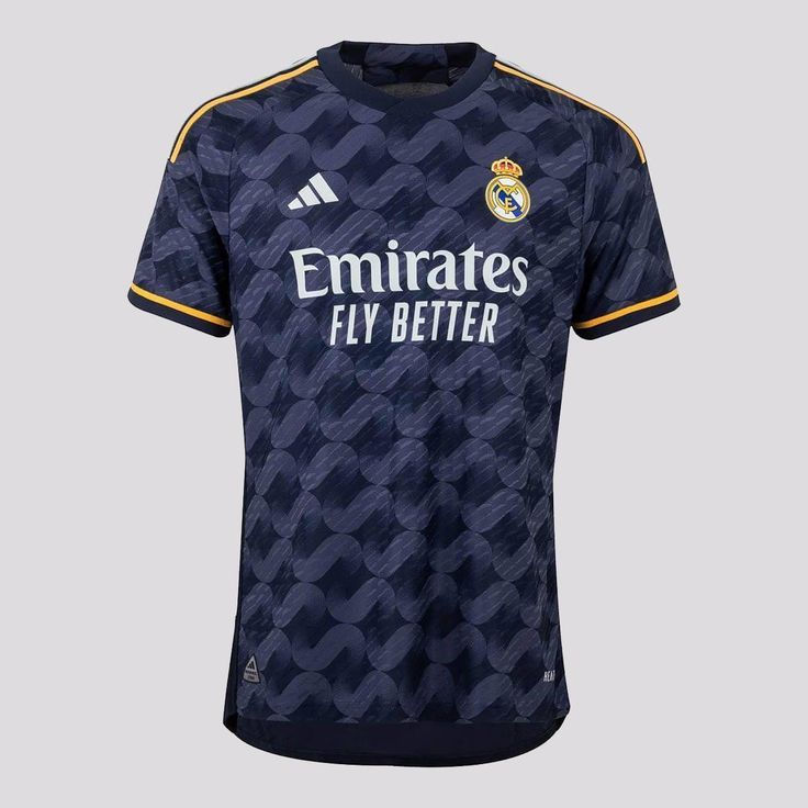 JERSEY BOLA REAL.MADRID AWAY HITAM CORAK 2023/2024 GRD ORIGINAL / BAJU BOLA / SERAGAM SEPAK BOLA / K