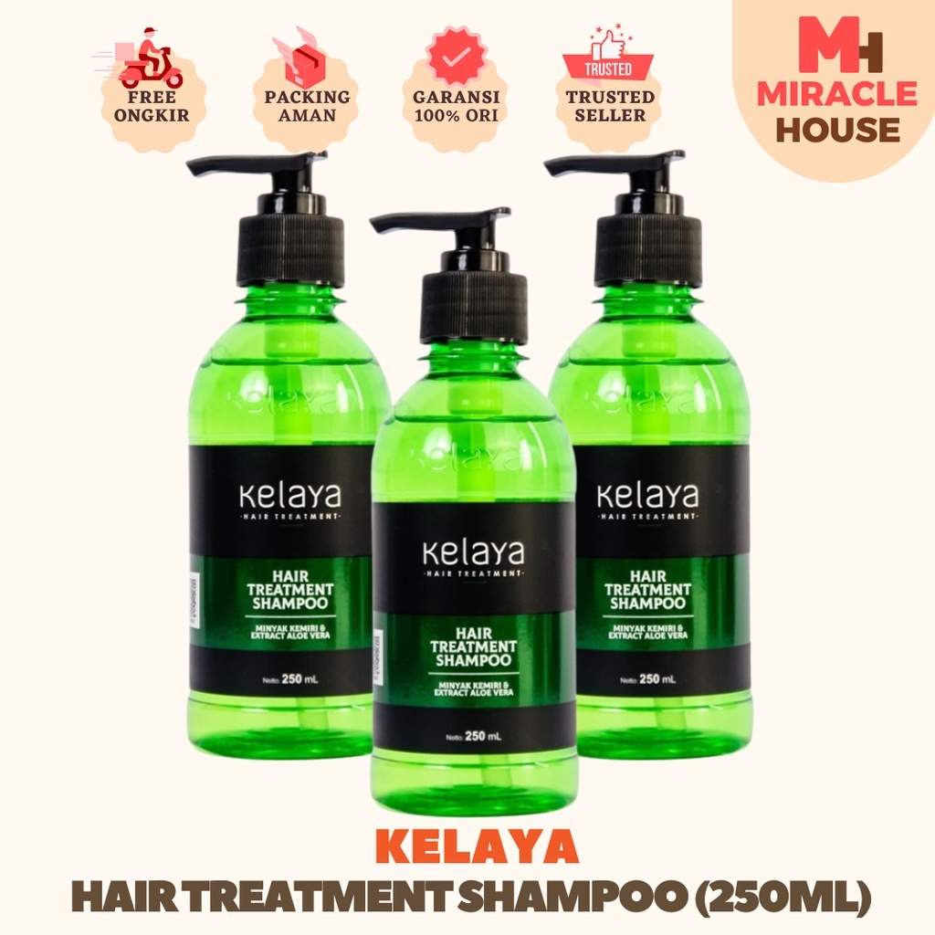 ✨Miracle House✨ Kelaya Kalaya Hair Treatment Shampoo Shampo Sampo Rambut 250ml BPOM Original