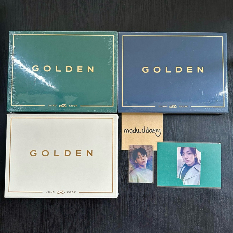 [READY 🇲🇨] BTS Golden Fullset Album with POB JPFC Japan Fanclub Sealed - Shine Sunstance Solid Jungk