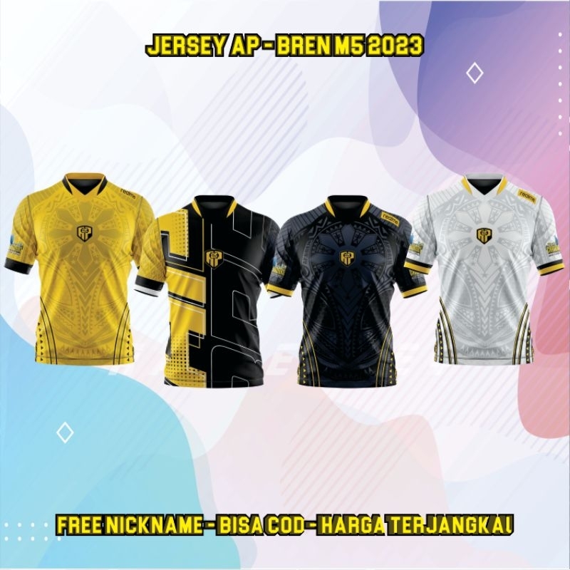 JERSEY AP BREN MPL PHILIPPINA M5 FREE NICKNAME