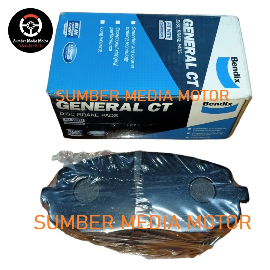 Bendix Kampas Rem Depan Brakepad DB1755 GCT KIA Picanto tahun 2005, Hyundai i10