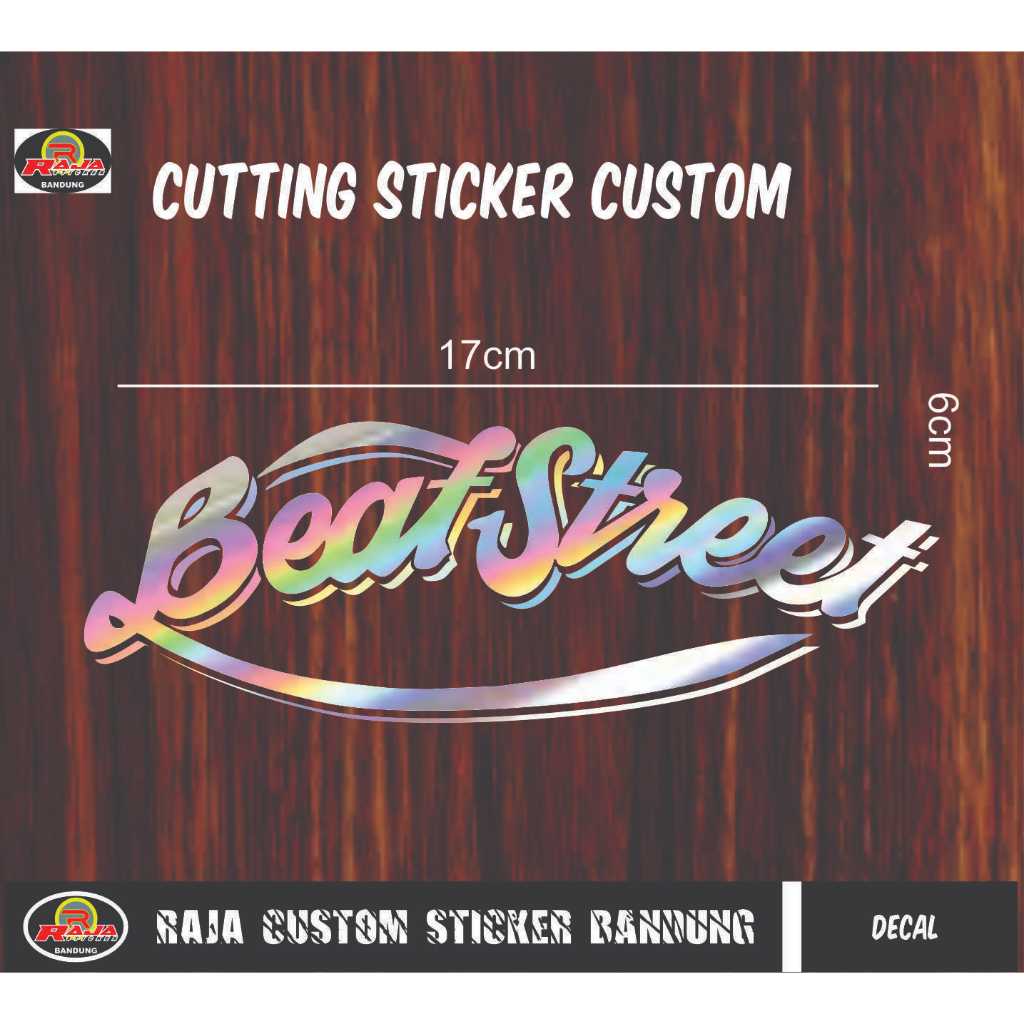 STICKER CUTTING BEAT STREET