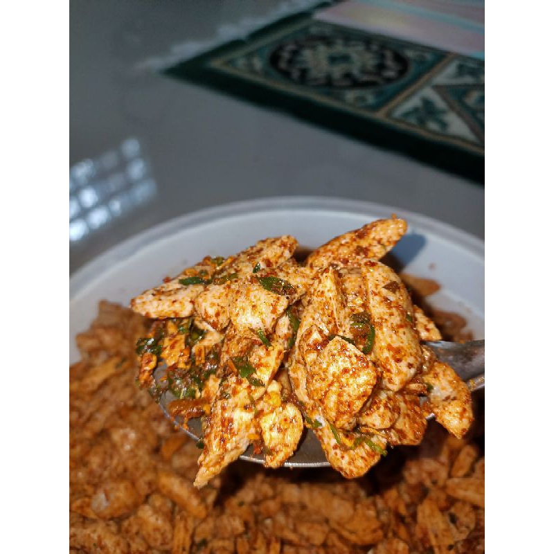 

Basreng Pedas/Original (daun jeruk+ebi) kemasan medium & kiloan