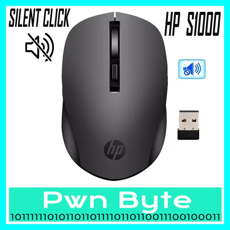 mouse wireless 2.4G silent / wireless mouse hp s1000
