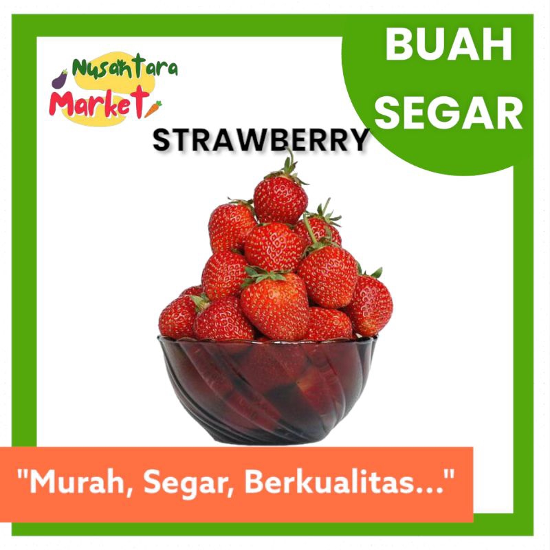 

STRAWBERRY | 1 PACK | NUSANTARA MARKET