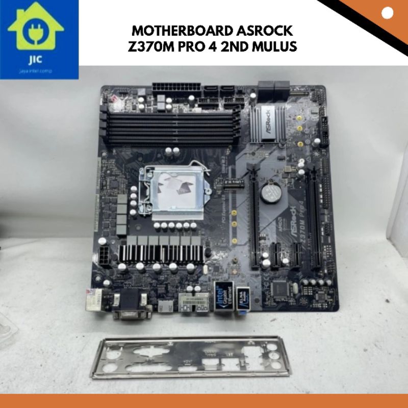 MOTHERBOARD ASROCK Z370M PRO 4 LGA 1151 2ND MULUS