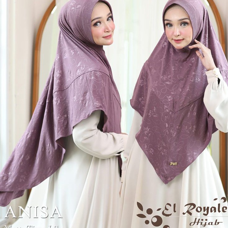 MEGA SALE HIJAB INSTAN KHIMAR SYARI ANISA ORI EL ROYALE